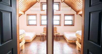 Momi-no-Ki Lodge. Private lodge ideal for groups.