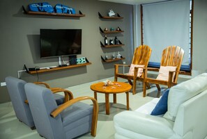 Living area - Gallery Beach Home Jacuzzi Jacuzzi Hockey & Billiards (Cartagena de Indias)