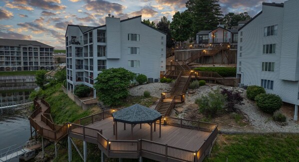Exterior - Bridgepointe ~Lakefront Condo with Stunning Main Channel Views & Private Deck! (Osage Beach)