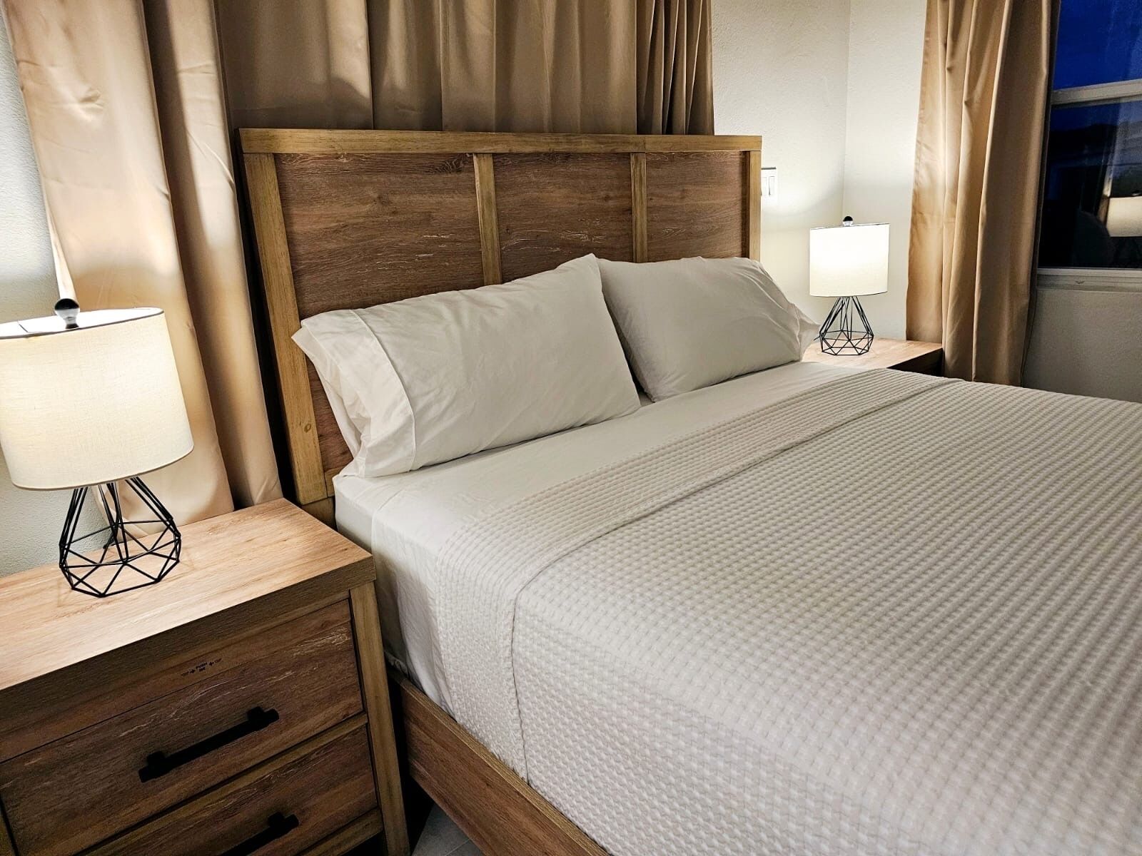 2 bedrooms, iron/ironing board, travel crib, WiFi