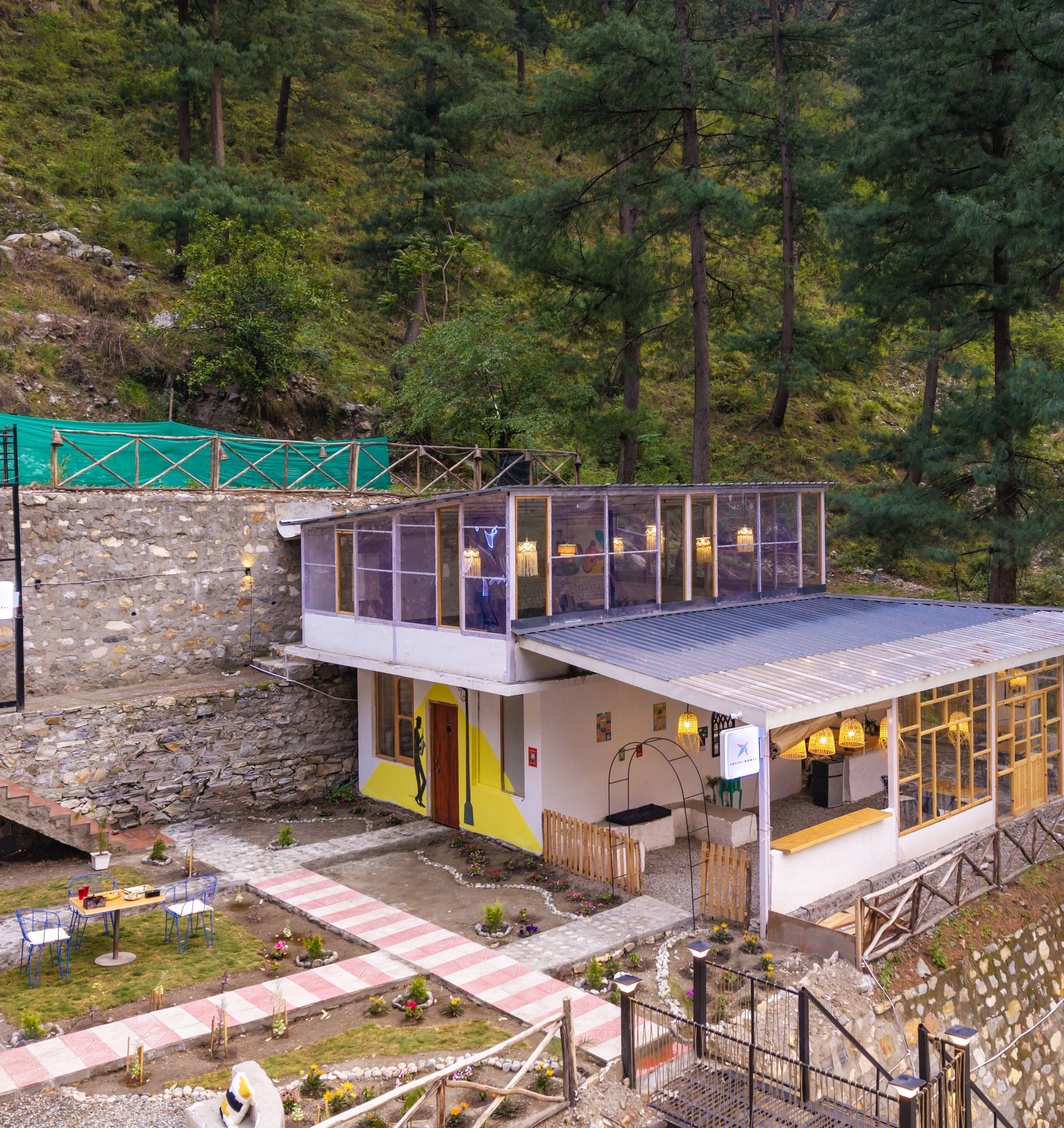 Fassade der Unterkunft