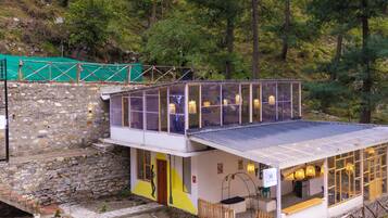 Fassade der Unterkunft