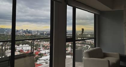High-Rise Apartment With Beautiful City Views