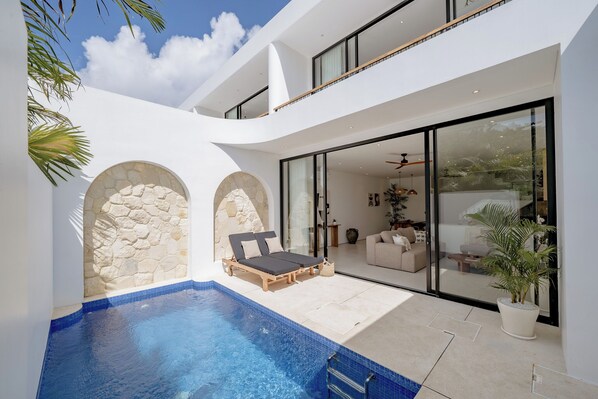 Outdoor pool - Elements A3 Villa Bingin (Pecatu)