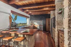 Microwave, oven, stovetop, dishwasher - Rockfield Park - Historic Estate with Panoramic Ocean Views (Bellawongarah)