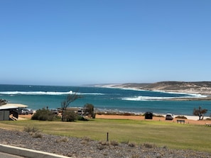 Enjoy breathtaking ocean views from this beachside retreat.
