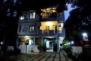 Façade de l’hébergement