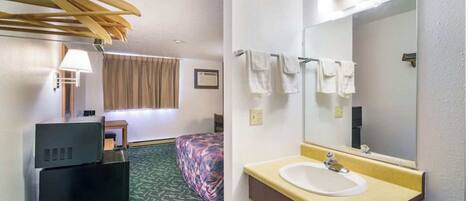 1 غرفة نوم ومكواة/لوح كي وواي فاي مجانًا وملاءات أسرّة