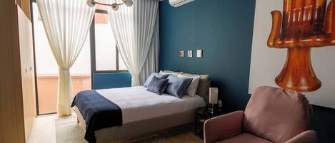 1 Schlafzimmer, Schreibtisch, Bügeleisen/Bügelbrett, WLAN