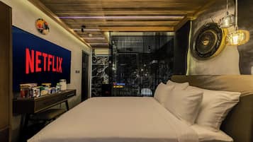 Luxury Double Room, Balcony, City View | Premium bedding, Select Comfort beds, minibar, free WiFi