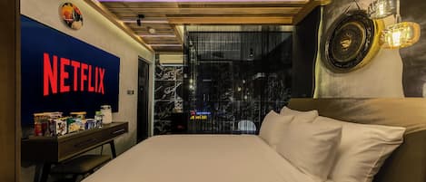 Luxury Double Room, Balcony, City View