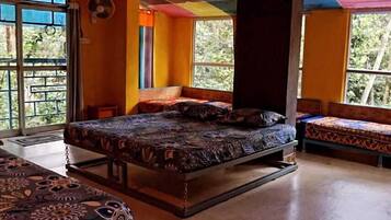 Family Triple Room, Valley View | Free WiFi, bed sheets