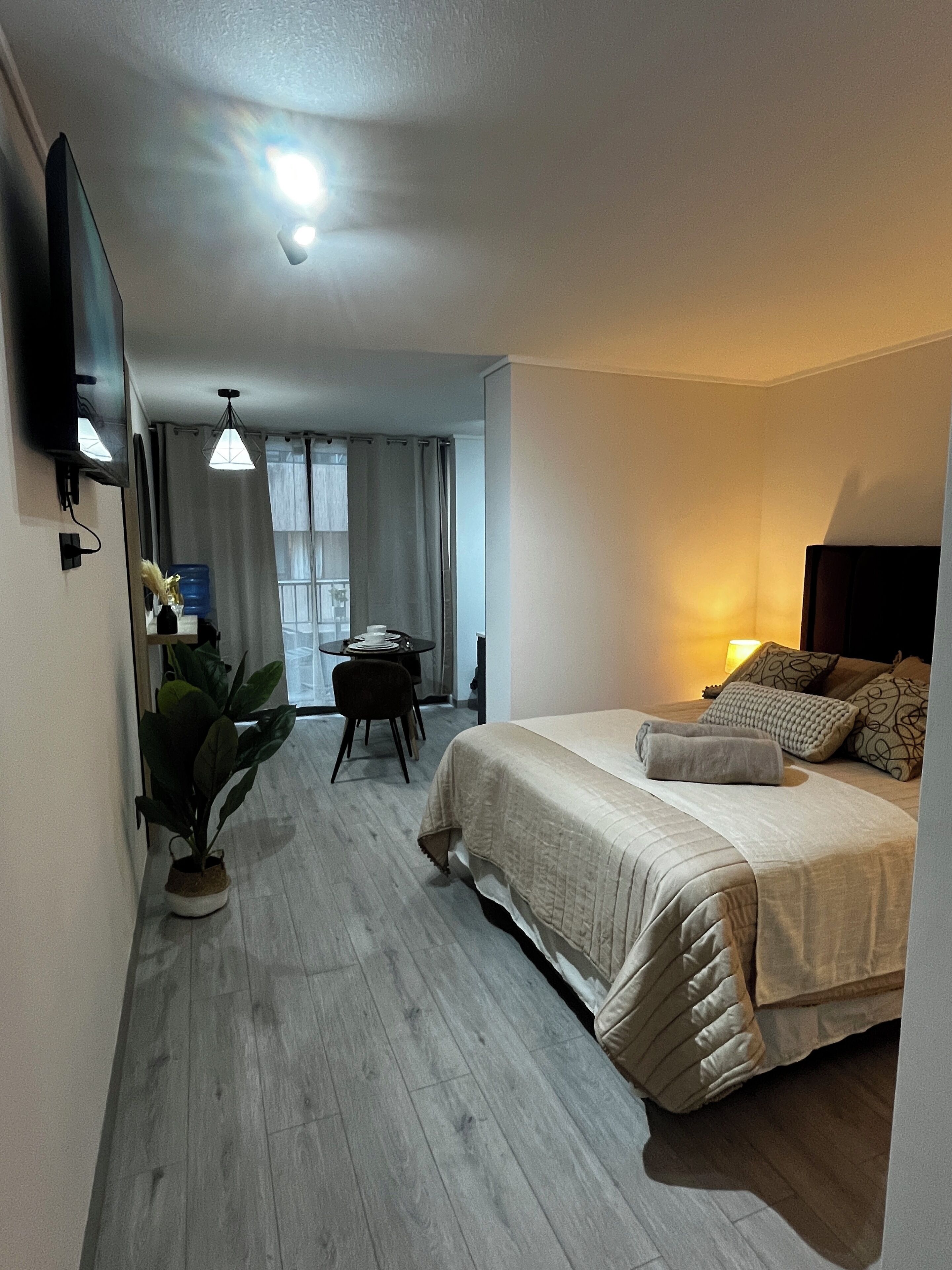 Classic Apartment, Balcony | Bathroom