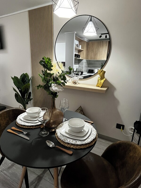 Appartamento Classic, balcone | Area soggiorno