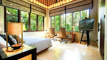 Three Bedroom Villa with Executive Studio as Bedroom | In-room safe, free WiFi, bed sheets