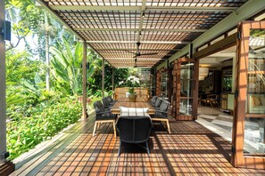 Three Bedroom Villa with Executive Studio as Bedroom | Terrace/patio