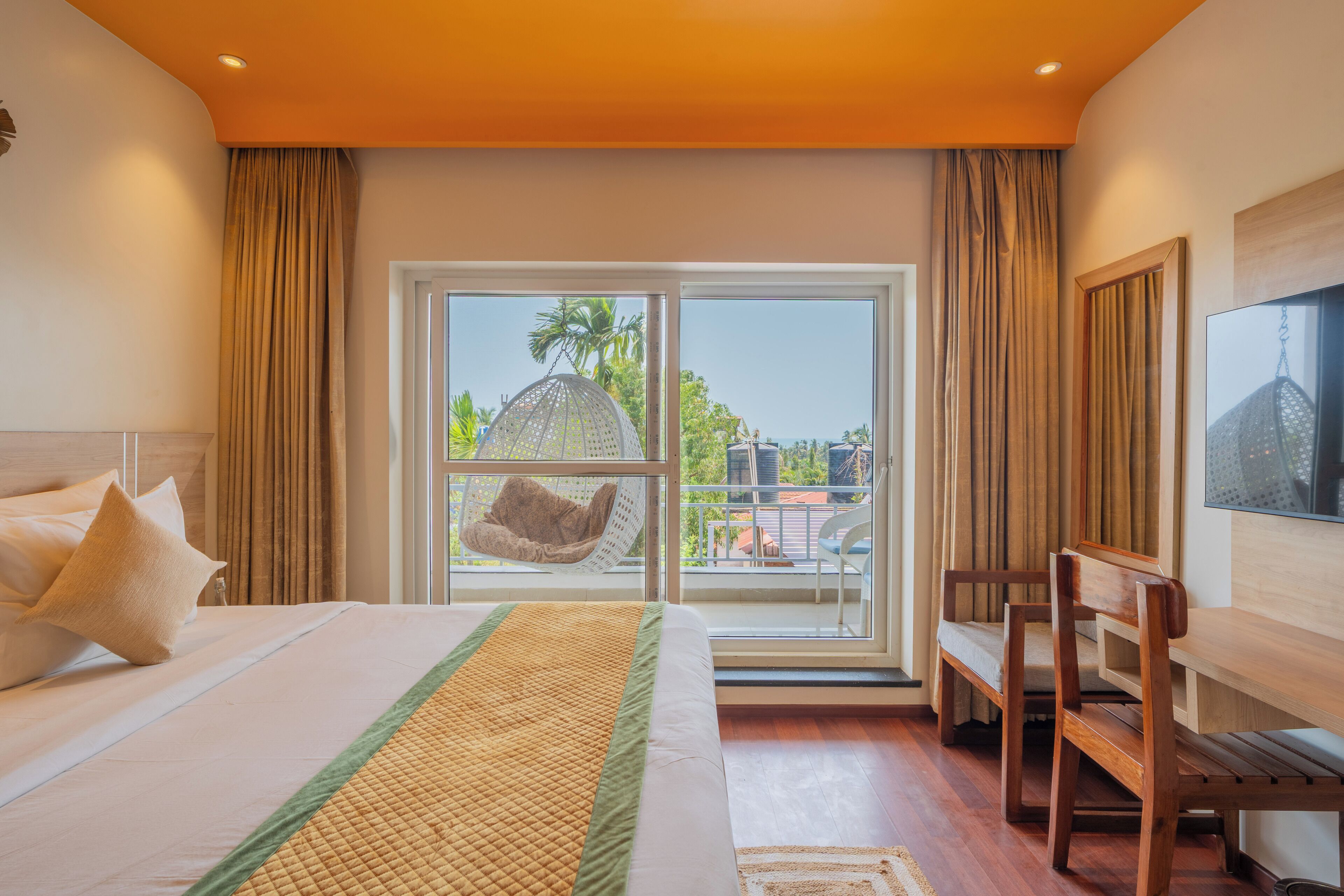 Standard Suite, Balcony, Beach View | Desk, laptop workspace, iron/ironing board, free WiFi