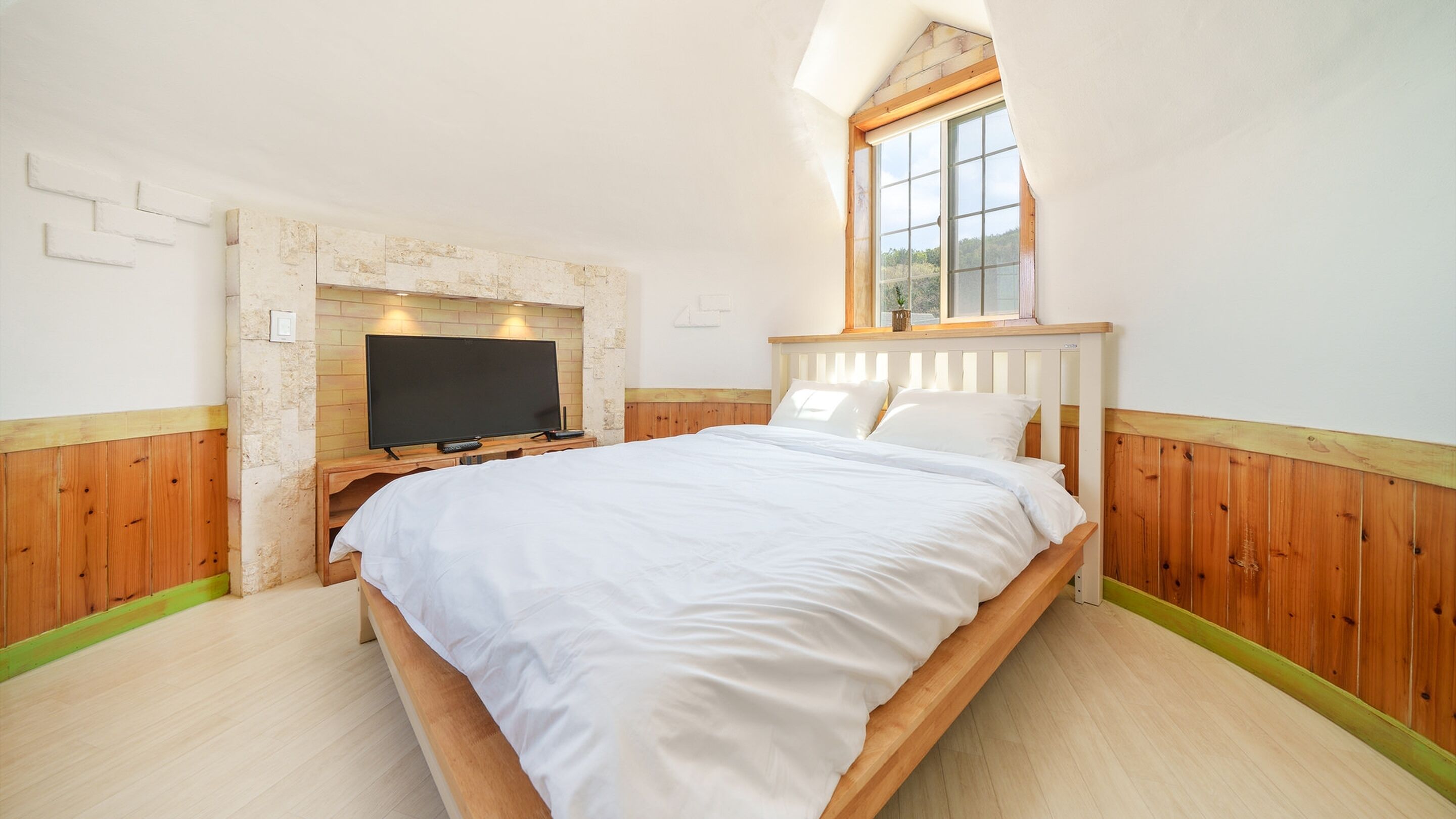 Basic-rum - 1 sovrum (Colored Pencil 2(Mountain View / BBQ)) | 1 sovrum och gratis wi-fi