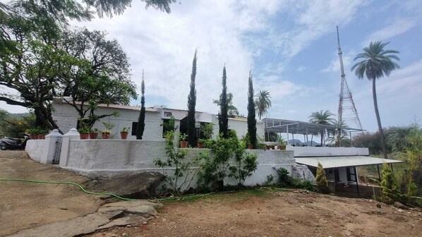 Façade de l’hébergement