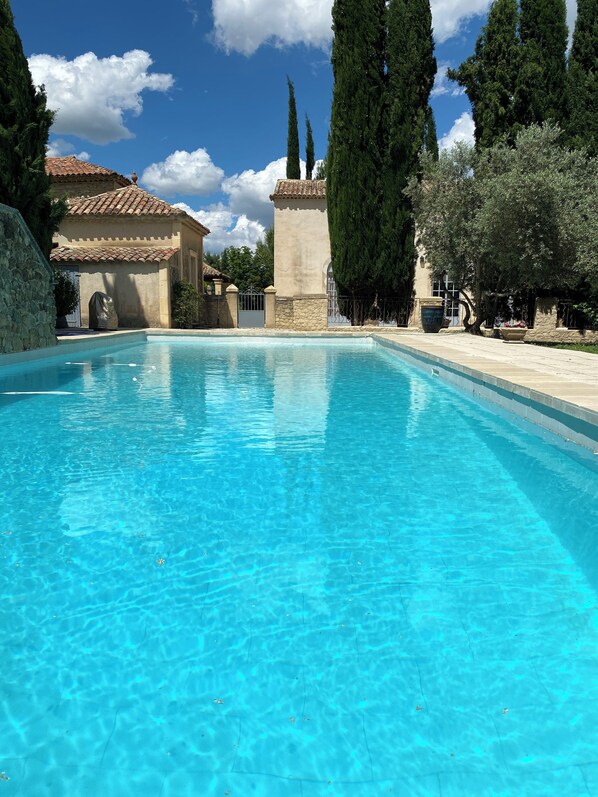 Pool - House in the Luberon park, exceptional setting with 16m pool Absolute peace and quiet (Grambois)