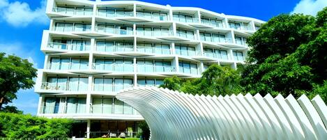 Fachada de la propiedad