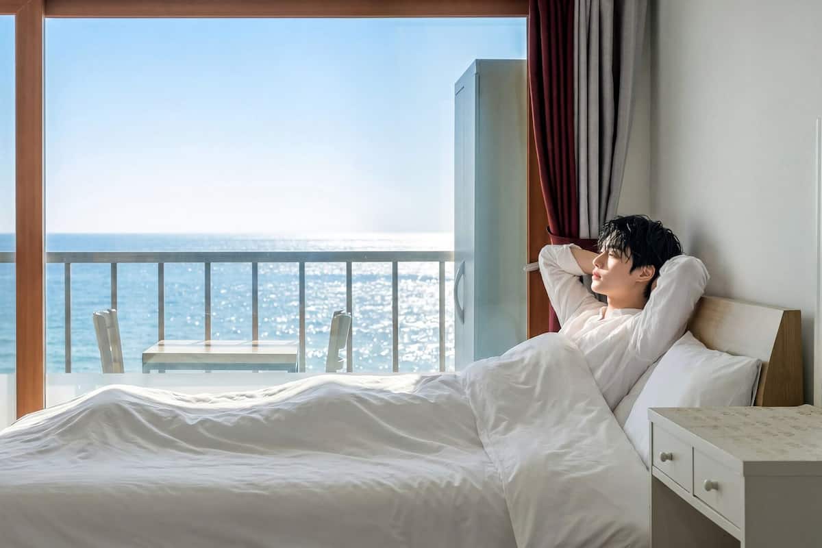 Basic Room, 1 Bedroom (Room 302 Pension(Ocean View/BBQ)) | 1 bedroom, free WiFi