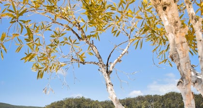 Fraser Island.Rays Place Eurong 4BR Home ,Ocean Views, BBQ Hut & Verandahs –