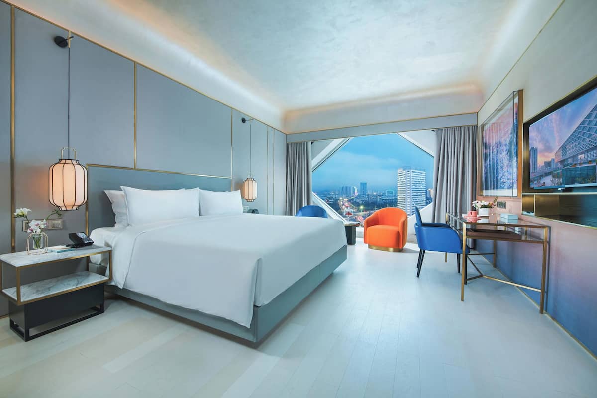 Comfort Single Room, City View | In-room safe, laptop workspace, blackout curtains, iron/ironing board