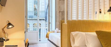 Chambre Confort avec lits jumeaux, vue ville