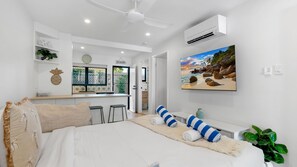 1 bedroom, iron/ironing board, free WiFi, bed sheets