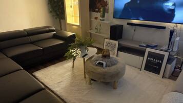 Apartment, 1 Bedroom, Balcony | Living room