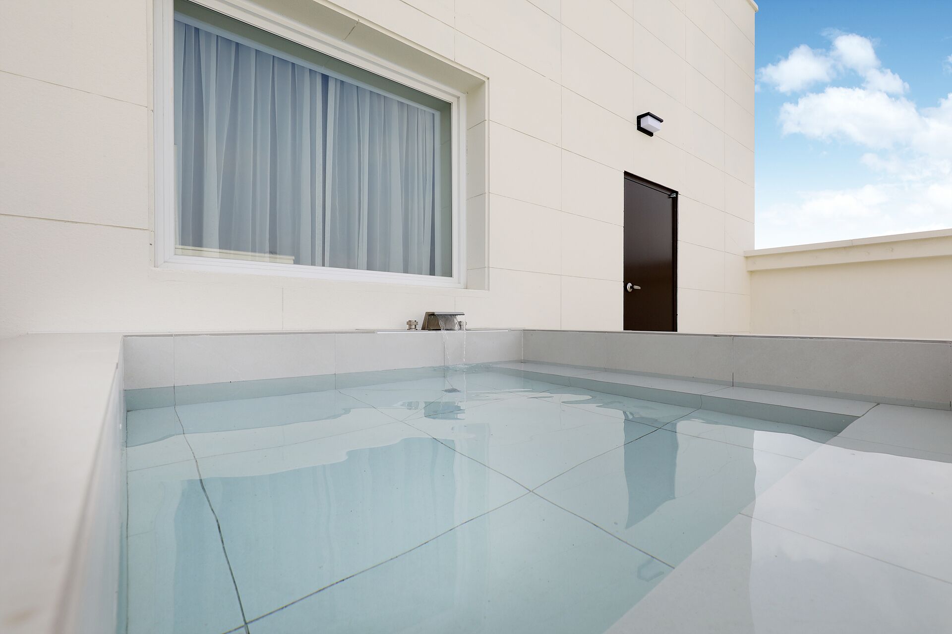 야외 스파 욕조