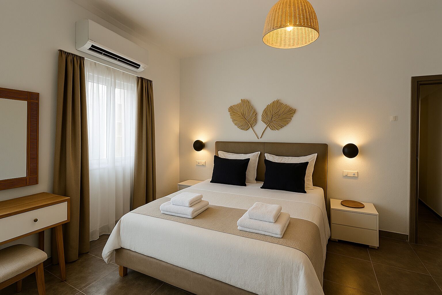 2 soverom, strykejern/-brett, wi-fi og sengetøy