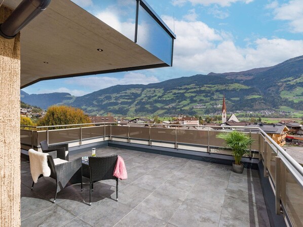 Terrace/patio - Apart Klocker - Apart "Penthouse EDELWEISS" (Fügen)