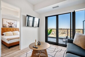 2 chambres, fer et planche à repasser, accès au Wi-Fi (inclus)