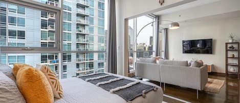 Desk, iron/ironing board, free WiFi, bed sheets