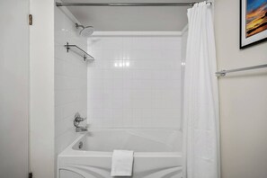 Hair dryer, towels