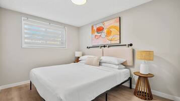 2 bedrooms, iron/ironing board, free WiFi, bed sheets