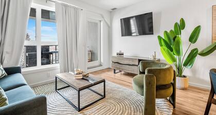 City Comforts & XL Balcony | 2BR, AC, Parking