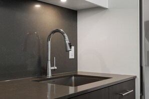 Interior - River Views w XL Patio, Parking, Office, 2BR (Calgary)