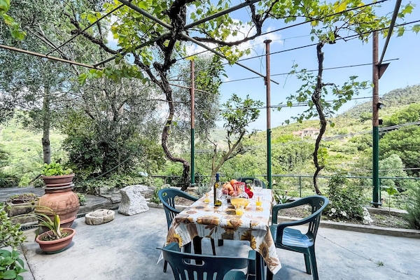Station De Montagne, Chaîne De Montagnes, Pot De Fleur, Chaise, Ombre, Plante D'Appartement, Eco Hôtel, Crête, Tableau De Plein Air, Mobilier De Jardin