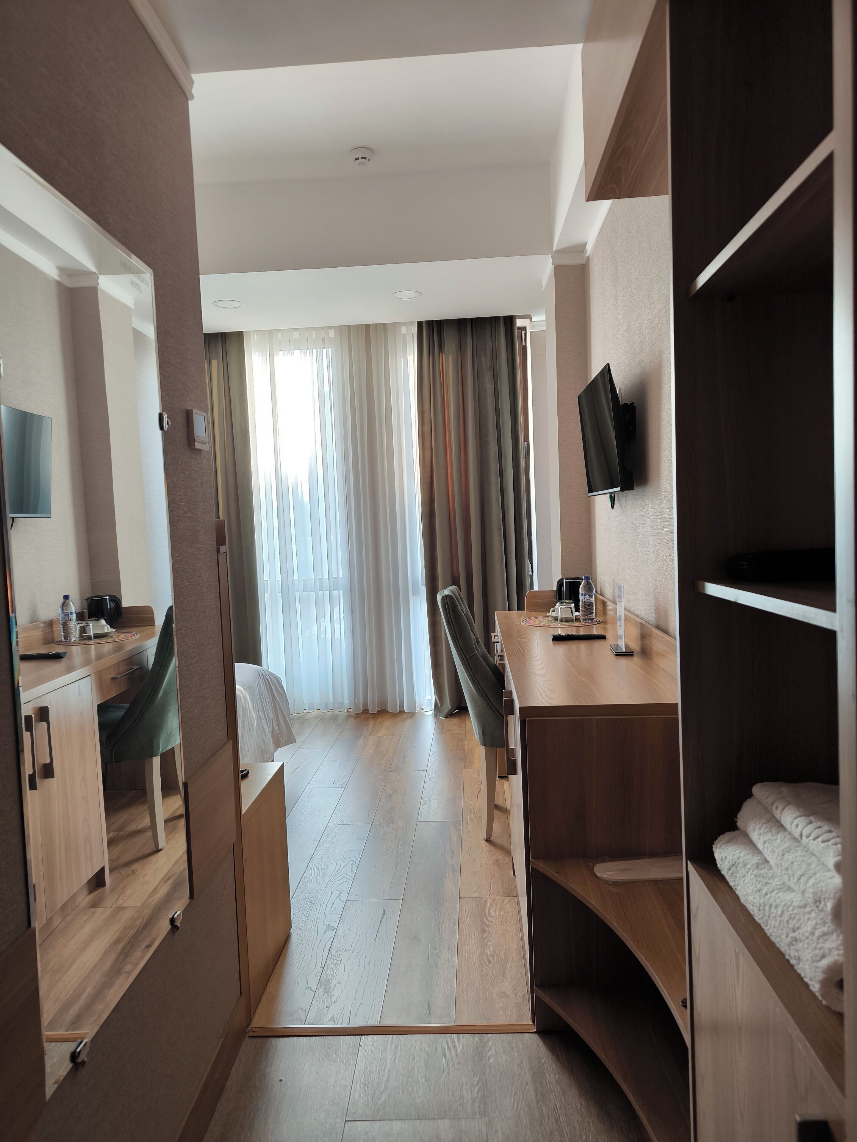 Standard-Einzelzimmer, Balkon, Parkblick