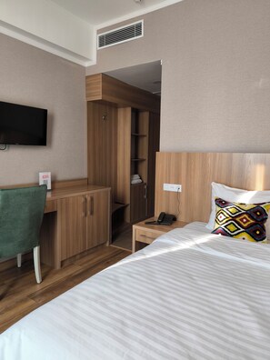 Standard Single Room, Balcony, Park View | 1 bedroom, desk, laptop workspace, free WiFi