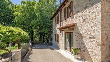 Fassade der Unterkunft