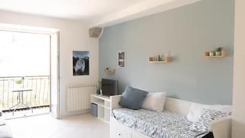 1 habitación, cuna de viaje, wifi gratis y ropa de cama