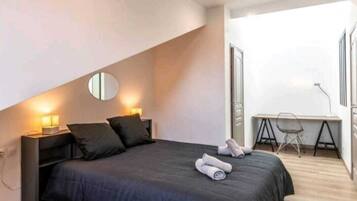 2 chambres, fer et planche Ă repasser, Wi-Fi