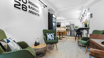 Mostrador de check-in y check-out
