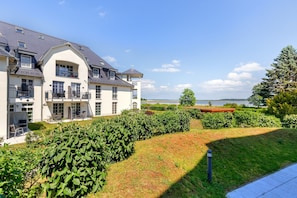 Exterior - Residenz am Balmer See, apartment 20 with sauna, lake view and WLAN (Balm)