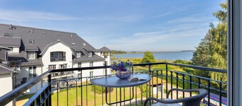 Residenz am Balmer See, apartment 25 with sauna and lake view for 2 guests