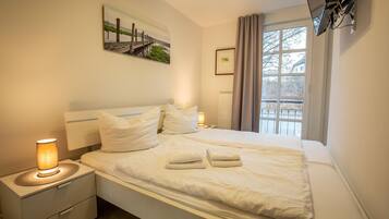 1 Schlafzimmer, kostenloses WLAN, Bettwäsche